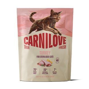 Сухой корм для кошек Carnilove True Fresh Sterilised 400 г - индейка - masterzoo.ua