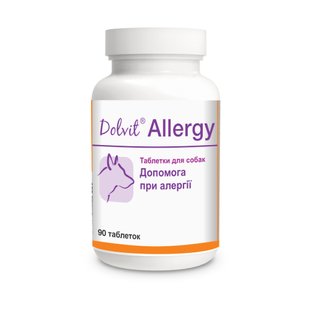 Таблетки для собак Dolfos Dolvit Allergy 90 шт - masterzoo.ua