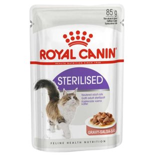 Вологий корм для котів Royal Canin Sterilised Gravy pouch 85 г - masterzoo.ua