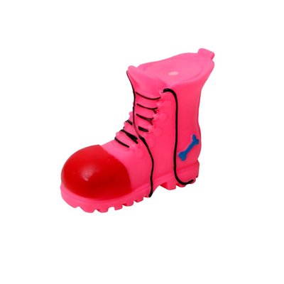 Игрушка для собак Eastland Ботинок, розовый 11 см (винил) - masterzoo.ua