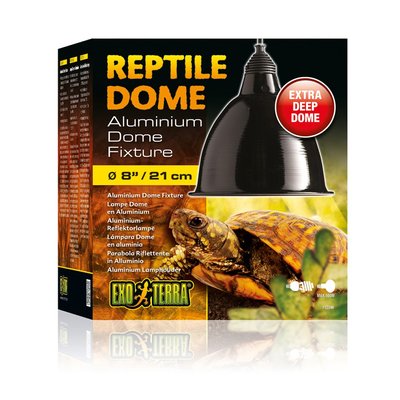 Купольний світильник для рептилій Exo Terra Reptile Dome до 160 Вт - masterzoo.ua