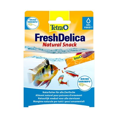 Лакомство для рыб Tetra Fresh Delica желе артемия 48 г - masterzoo.ua