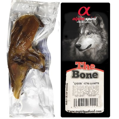 Лакомство для собак Alpha Spirit Ham Bone Brochette, 18-20 см - masterzoo.ua