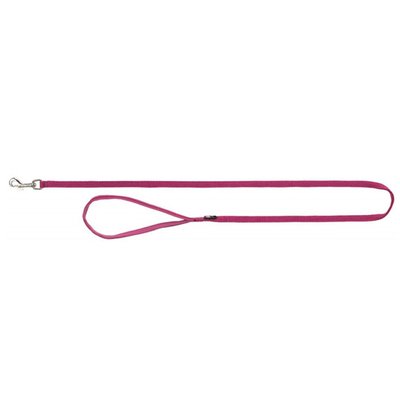 Поводок Trixie нейлоновый с неопреновой петлей «Premium» XS 1,20 м / 10 мм (розовый) - masterzoo.ua