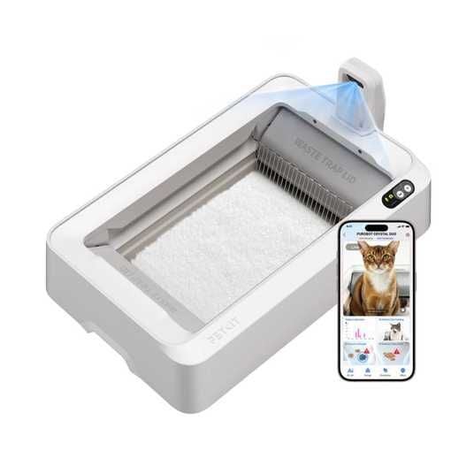 ≡ Смарт-лоток для котів Petkit Purobot Crystal Duo P9905 81,8х50