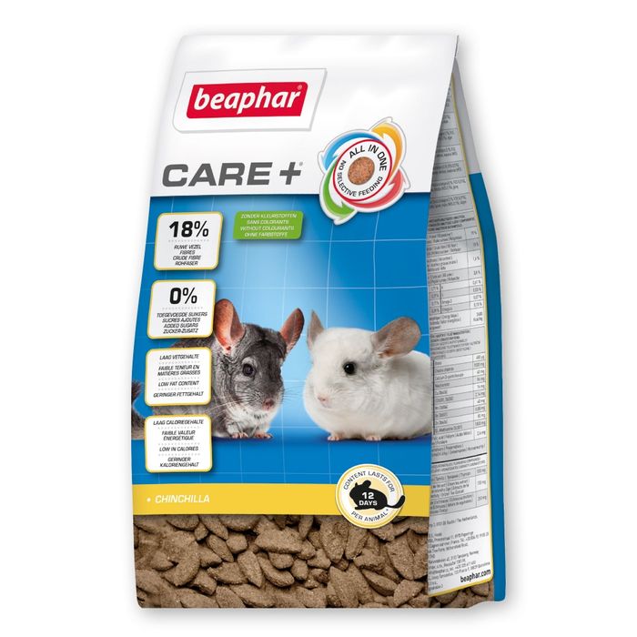 Корм для шиншилл Beaphar CARE+ Chinchilla 250 г - masterzoo.ua