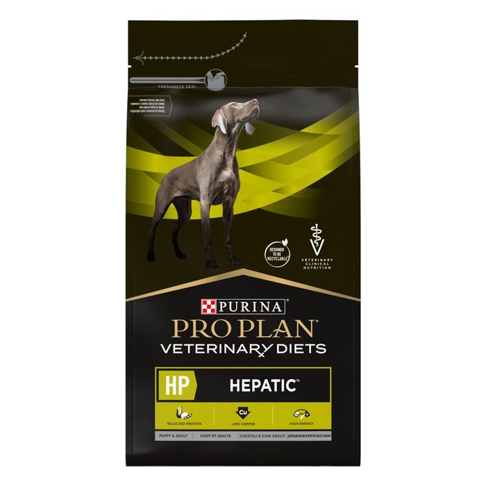 Сухой корм для собак Pro Plan Veterinary Diets HP Hepatic 3 кг - masterzoo.ua