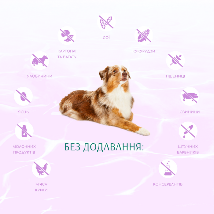 Сухий корм для собак усіх порід Optimeal Beauty Harmony із заспокійливим ефектом 4 кг (морепродукти) - masterzoo.ua