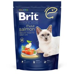 Сухой корм для котов Brit Premium by Nature Cat Adult Salmon 800 г (лосось) - masterzoo.ua