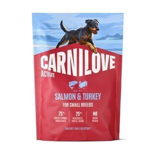 Сухий корм для собак Carnilove Active Small Breeds 1,5 кг - лосось та індичка - masterzoo.ua