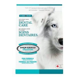 Cухой корм для собак Oven-Baked Tradition Dental Care 9,07 кг - рыба - masterzoo.ua