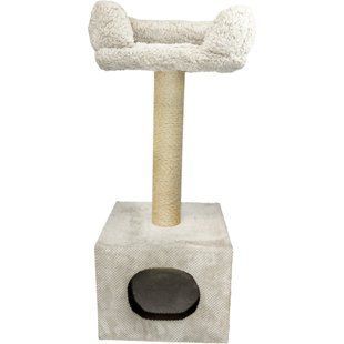 Pet Fashion Комфорт Плюс будиночок-комплекс для котів 95 см - бежевий - masterzoo.ua