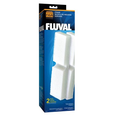 Губка Fluval «Foam» 2 шт. (для зовнішнього фільтра Fluval FX5 / FX6) - masterzoo.ua