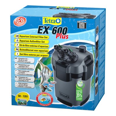 Зовнішній фільтр Tetra «EX 600 Plus» для акваріума 60-120 л - masterzoo.ua