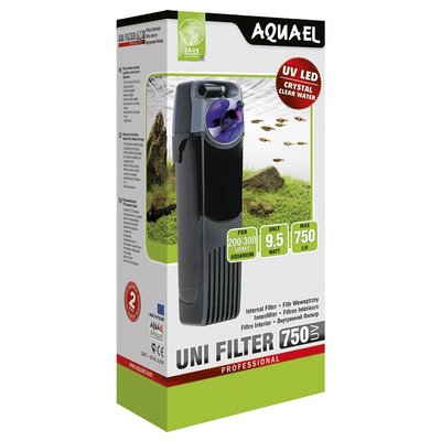 Внутрішній фільтр Aquael «UNI Filter UV 750» для акваріума 200-300 л - masterzoo.ua