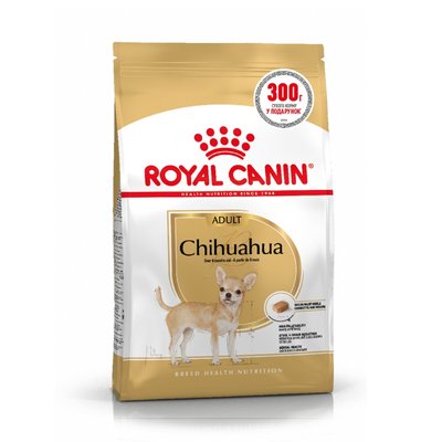 Сухой корм для собак Royal Canin Chihuahua Adult 1,2 кг + 300 г - домашняя птица - masterzoo.ua