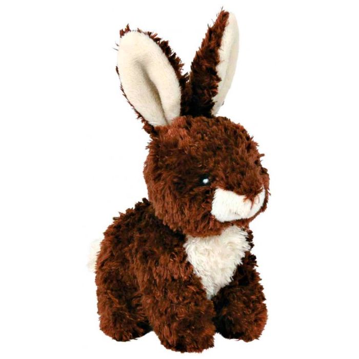Игрушка для собак Trixie Кролик с пищалкой 15 см (плюш, игрушки в ассортименте) - masterzoo.ua