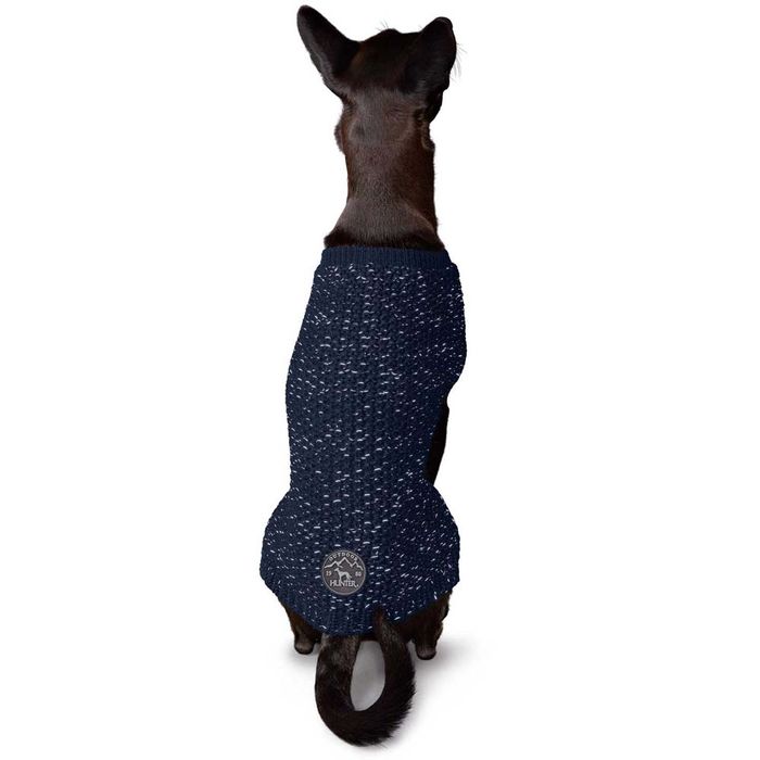 Пуловер для собак Hunter Finja довжина спини 65 см (темно-синій) - masterzoo.ua