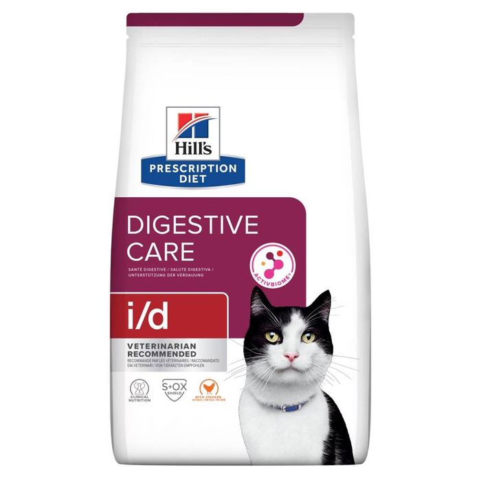 Сухой корм для кошек Hills Prescription Diet Digestive Care i/d 1,5 кг - курица - masterzoo.ua