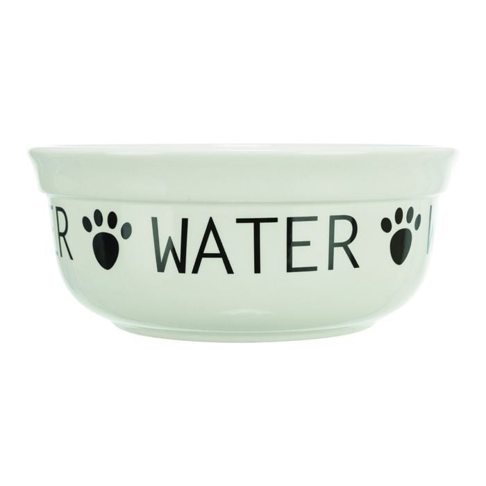 Trixie Ceramic Bowl миска керамическая для собак 1,6 л - белый - masterzoo.ua