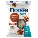 Ласощі для цуценят Monge Gift Mini Puppy and Junior 120 г - ягня та аніс - masterzoo.ua