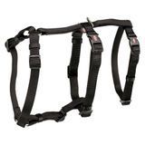 Trixie Panic Harness Stay шлея для собак S-M - чорний - masterzoo.ua