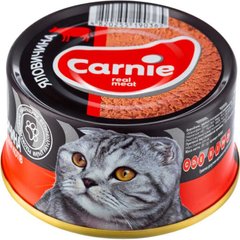 Мясной паштет Carnie для взрослых кошек 95 г (говядина) - masterzoo.ua
