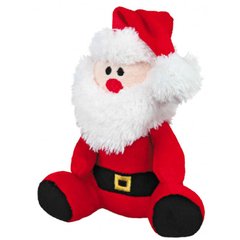 Різдвяна іграшка для собак Trixie Санта Клаус, Лось, Ведмедик 20 см, 1шт (плюш) - masterzoo.ua