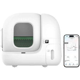Смарт-туалет для кошек Petkit Pura Max 2 Self-Cleaning P9902 - белый - masterzoo.ua