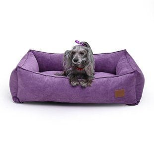 Лежак для собак Noble Pet Albert 50х70 см - фіолетовий - masterzoo.ua