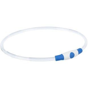 Ошейник для собак Trixie Flash Light Ring USB S-M - синий - masterzoo.ua