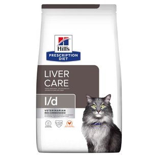 Сухой корм для кошек Hill's Prescription Diet l/d 1,5 кг - курица - masterzoo.ua