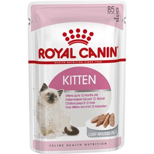 Вологий корм для кошенят Royal Canin Kitten Loaf pouch 85 г - masterzoo.ua