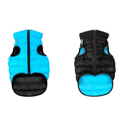 Жилетка для собак Collar «Airy Vest» M 45 см (голубая / чёрная) - masterzoo.ua