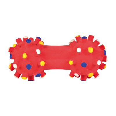 Игрушка для собак Trixie Гантель игольчатая 10 см (латекс) - masterzoo.ua