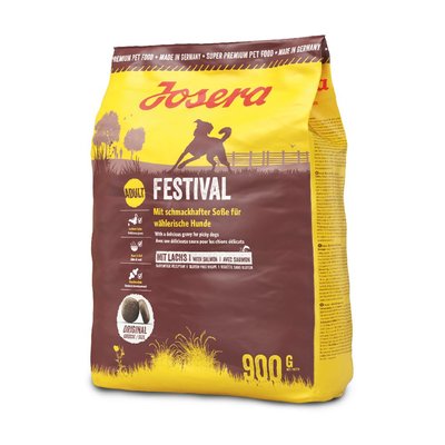 Сухий корм для вибагливих собак Josera Festival 900 г (лосось) - masterzoo.ua