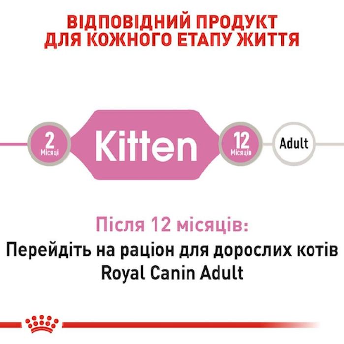 Влажный корм для котят Royal Canin Kitten Loaf 85 г (домашняя птица) - masterzoo.ua