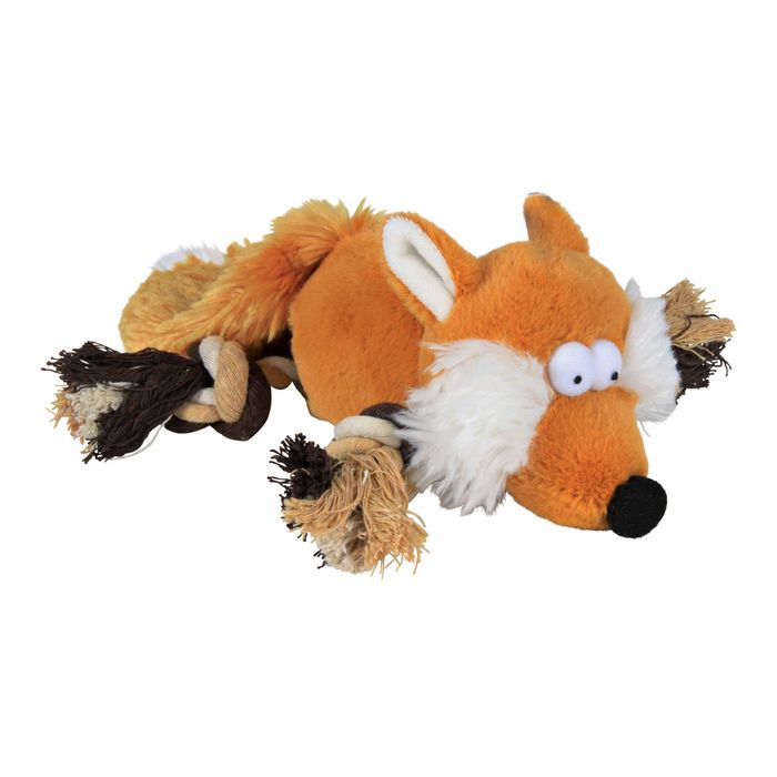 Іграшка для собак Trixie Лисиця з пискавкою 34 см (плюш) - masterzoo.ua