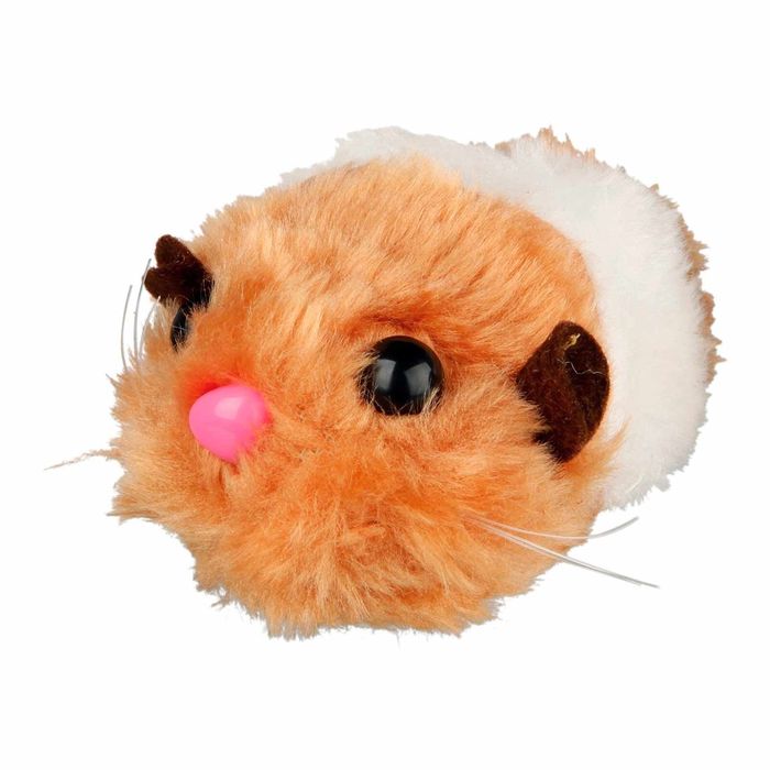Іграшка для котів Trixie Мишка, що вібрує 8 см (плюш) - masterzoo.ua