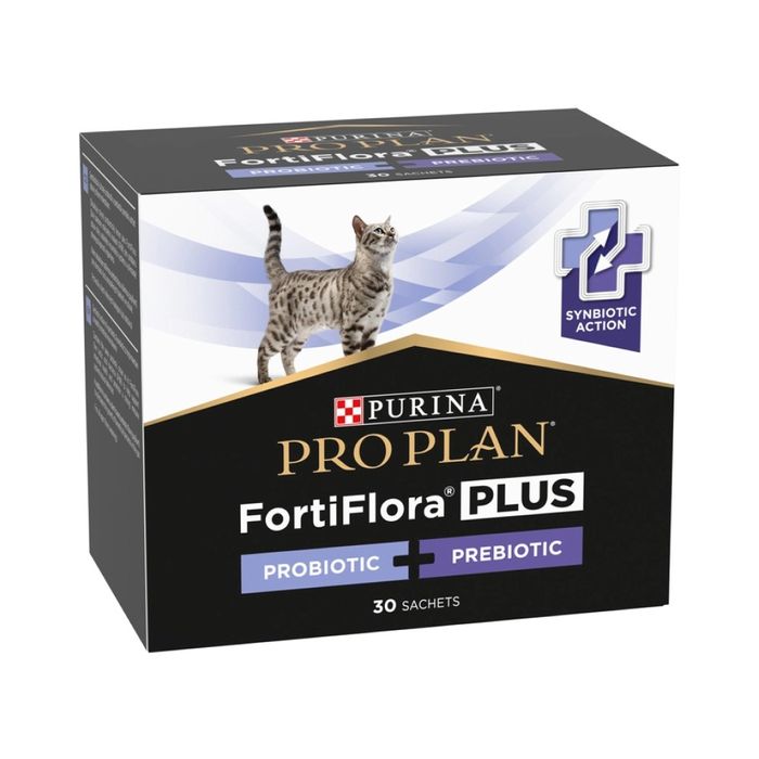 Пробиотик с пребиотиком для котов ProPlan FortiFlora Plus 30 шт х 1,5 г - masterzoo.ua