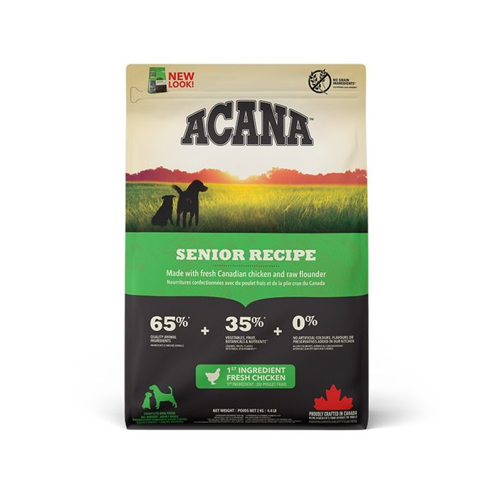 Сухой корм для собак всех пород Acana Senior Dog Recipe | 2 кг (курица) - masterzoo.ua