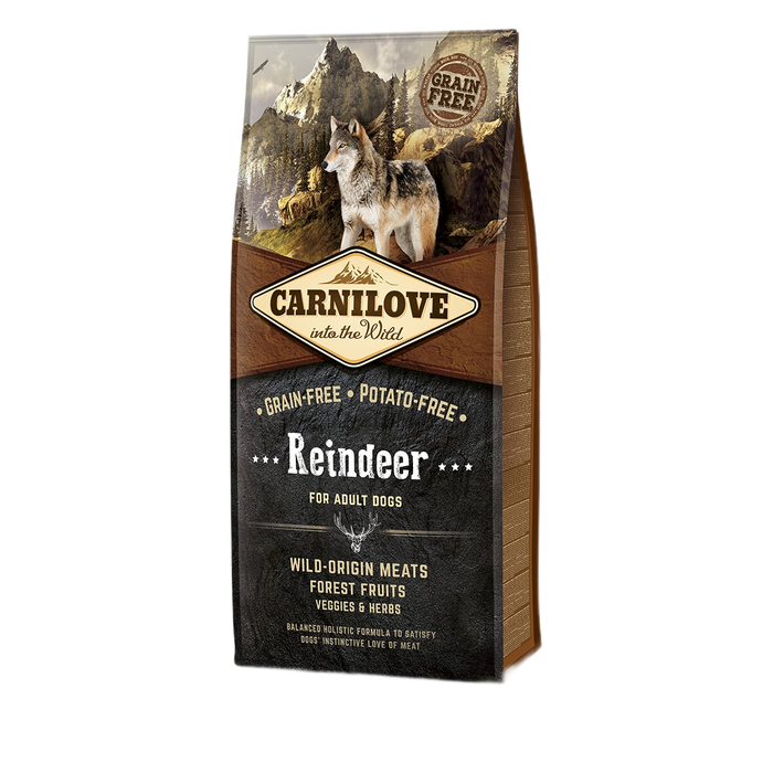 Сухой корм для взрослых собак всех пород Carnilove Raindeer 12 кг (оленина и кабан) - masterzoo.ua