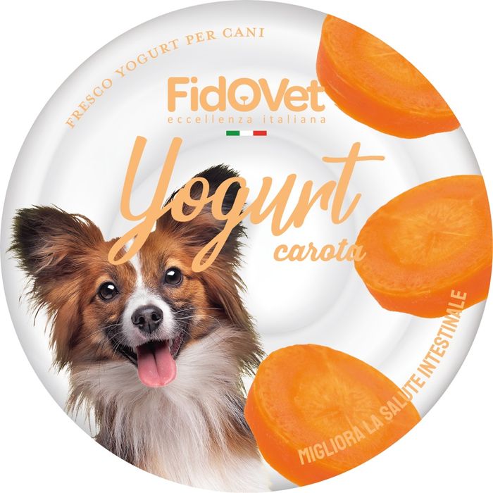 Йогурт Fidovet для собак 25 г - морковь - masterzoo.ua