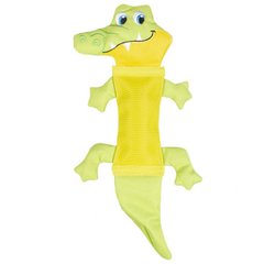 Іграшка для собак Duvo+ «Bite Me Belly» Крокодил Coby з пискавкою 42 cм (поліестер) - masterzoo.ua