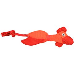 Іграшка для собак Trixie Курка / Качка з канатом та пискавкою 38 см (поліестер, іграшки в асортименті) - masterzoo.ua