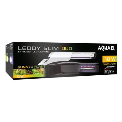 Светодиодный светильник Aquael «Slim Duo» 10 W, 25-50 см (Sunny & Plant) - masterzoo.ua