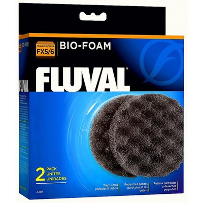Губка Fluval «Bio-Foam» 2 шт. (для внешнего фильтра Fluval FX5 / FX6) - masterzoo.ua