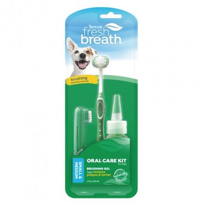 Набор для чистки зубов у собак TropiClean «Fresh Breath» - masterzoo.ua