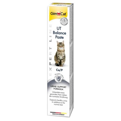 Паста для кошек GimCat Expert Line UT Balance при заболеваниях мочевыводящей системы, 50 г - masterzoo.ua