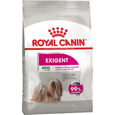 Сухий корм для вибагливих собак дрібних порід Royal Canin Mini Exigent 3 кг (домашня птиця) - masterzoo.ua